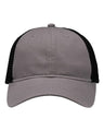 Sportsman Mesh Dad Hat Fit - Sportsman SP1750 Grey/ Black Adjustable Hats