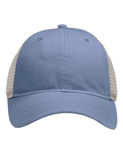 Sportsman Mesh Dad Hat Fit - Sportsman SP1750 Sky Blue/ Stone Adjustable Hats
