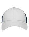 Sportsman Mesh Dad Hat Fit - Sportsman SP1750 White/ Navy Adjustable Hats