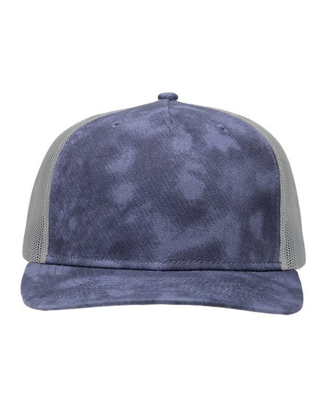 Sportsman Modern Five - Panel Trucker Fit Cap - Sportsman SP1550 Black/ Black Adjustable Hats