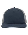 Sportsman Modern Five - Panel Trucker Fit Cap - Sportsman SP1550 Navy/ Grey Adjustable Hats