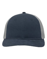 Sportsman Modern Six - Panel Trucker Fit Cap - Sportsman SP1650 Navy/ Grey Adjustable Hats
