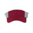 Sportsman Pigment - Dyed Trucker Visor - Sportsman SP540 Cardinal/ Stone Adjustable Visors