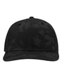 Sportsman Traditional Lo - Pro Mesh Back Trucker Fit Cap - Sportsman SP1450 Black Camo/ Black Adjustable Hats
