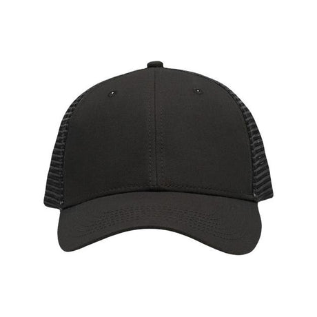 Sportsman Traditional Lo - Pro Mesh Back Trucker Fit Cap - Sportsman SP1450 Chino Charcoal/ Black Adjustable Hats