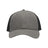 Sportsman Traditional Lo - Pro Mesh Back Trucker Fit Cap - Sportsman SP1450 Chino Grey/ Black Adjustable Hats