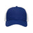Sportsman Traditional Lo - Pro Mesh Back Trucker Fit Cap - Sportsman SP1450 Chino Royal/ White Adjustable Hats
