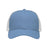 Sportsman Traditional Lo - Pro Mesh Back Trucker Fit Cap - Sportsman SP1450 Chino Sky Blue/ White Adjustable Hats