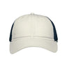 Sportsman Traditional Lo - Pro Mesh Back Trucker Fit Cap - Sportsman SP1450 Chino Stone/ Navy Adjustable Hats
