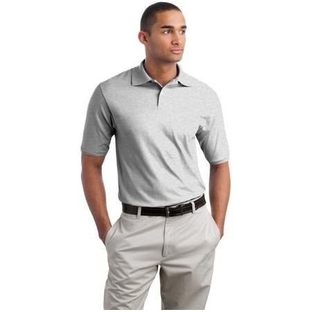 SpotShield™ 5.6 - Ounce Jersey Knit Sport Shirt Ash X - Large