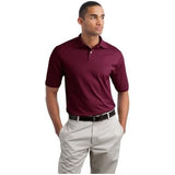 SpotShield™ 5.6 - Ounce Jersey Knit Sport Shirt Maroon Medium