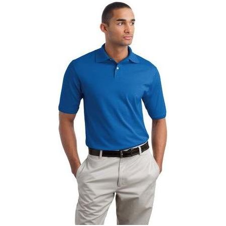 SpotShield™ 5.6 - Ounce Jersey Knit Sport Shirt Royal Large