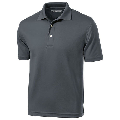 Men's Tall Dri-Mesh Polo Polos/Knits DRI-EQUIP Steel Grey Large Tall