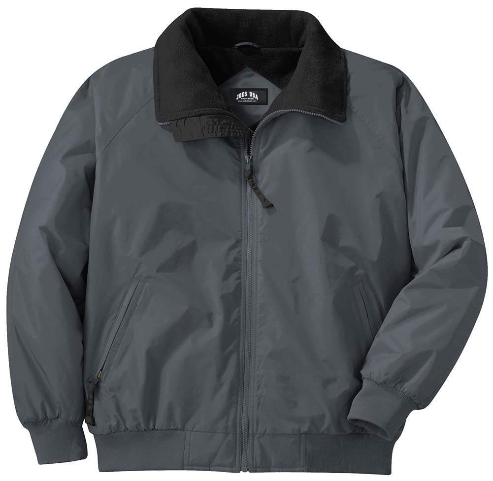 Joe's USA Men's Challenger™ Jacket Joe's USA Steel Grey/True Black X-Small