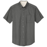 Joe's Men's Short Sleeve Button-Up Shirt - Steel Grey / Light Stone Woven Shirts Joe's USA Steel Grey / Light Stone Small