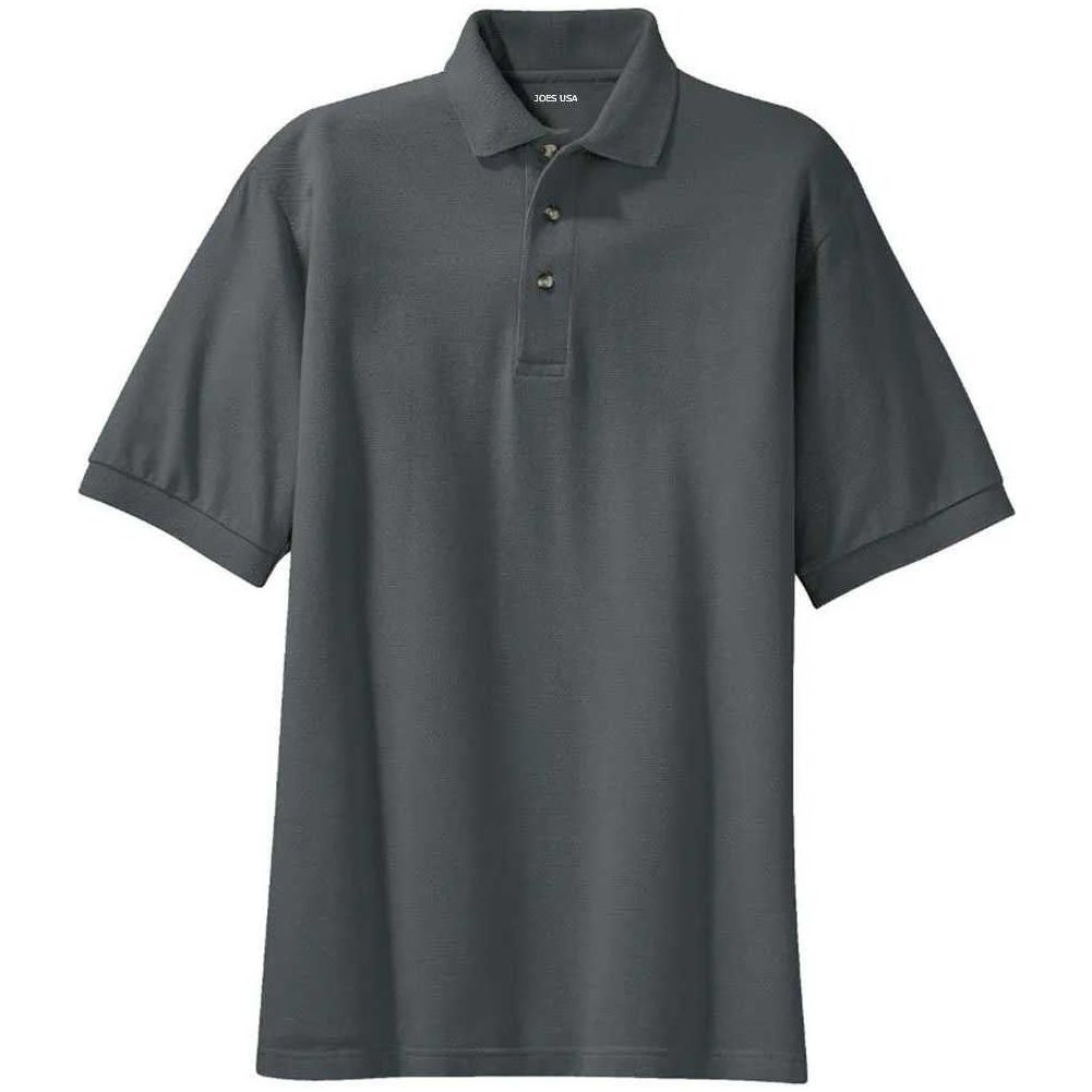 Mens Pique Knit Polo with Pocket Joe's USA Mens Apparel