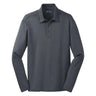 Silk Touch Performance Long Sleeve Polo Polos/Knits Joe's USA Steel Grey X-Small