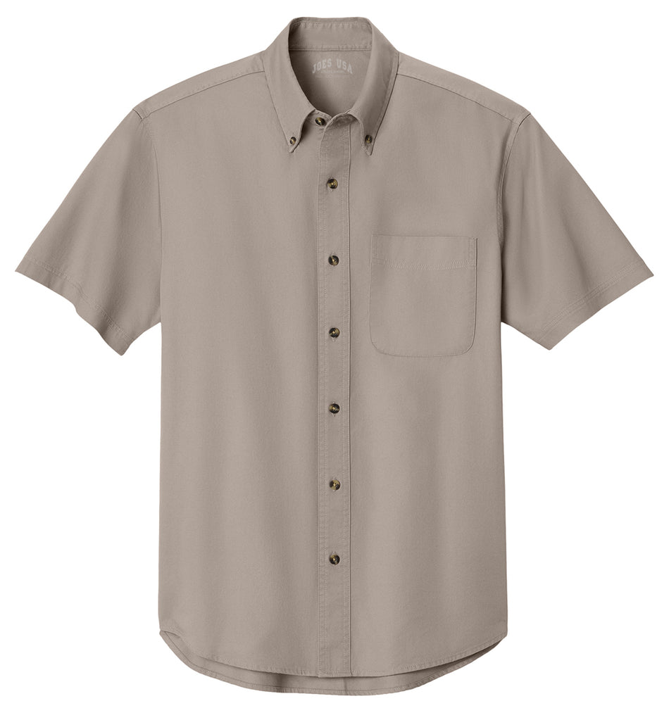 Men's Short Sleeve Twill Shirt