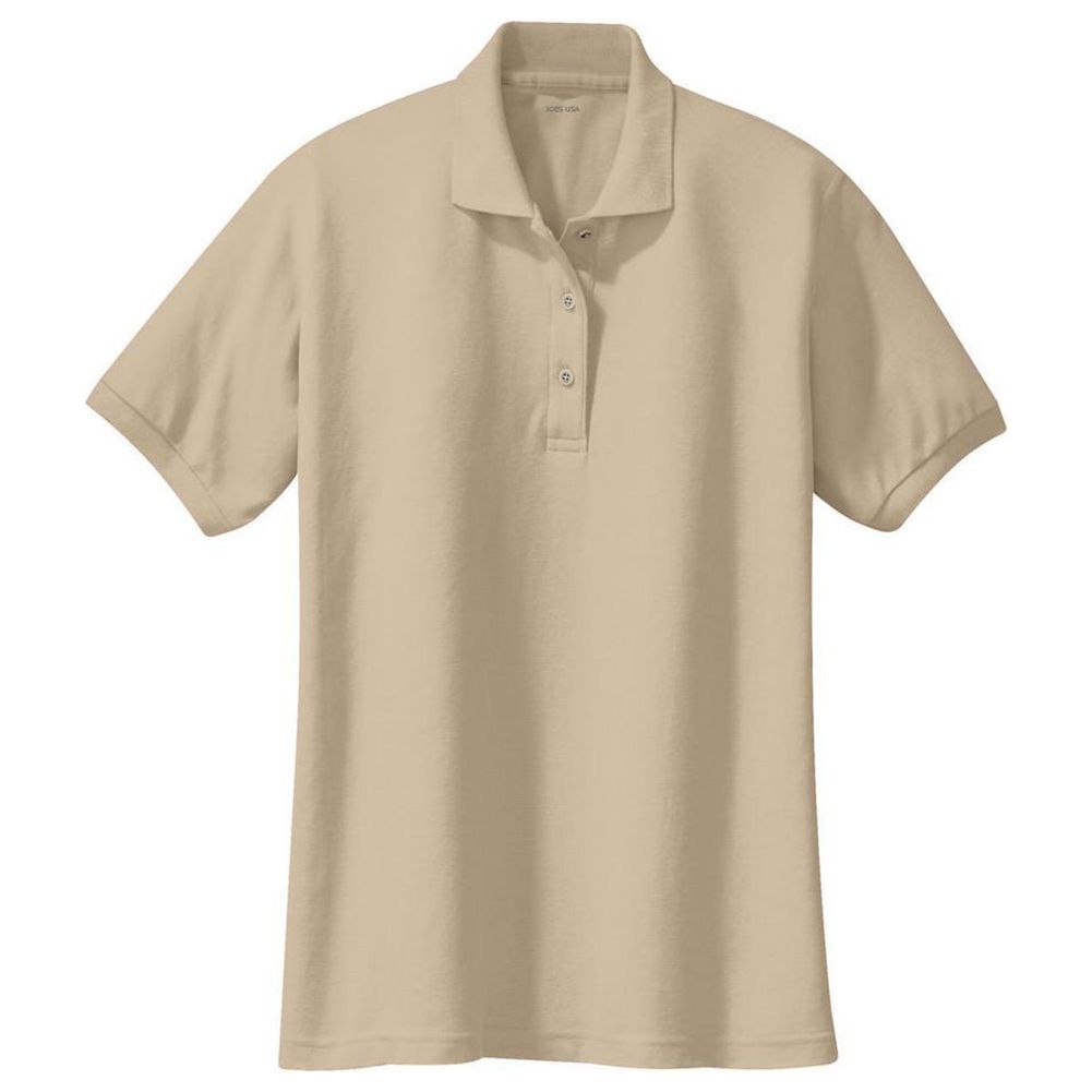 Ladies Silk Touch Polo Polos/Knits Joe's USA Stone