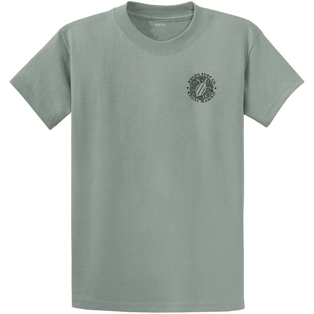 Koloa Surf Co. Hawaiian Honu Turtle Logo Cotton T-Shirts Koloa Surf Company