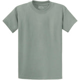 Men's Durable 100% Heavyweight Cotton T-Shirts in Regular, Big, and Tall Sizes-StonewashedGreen T-Shirts Joe's USA Stonewashed Green Small
