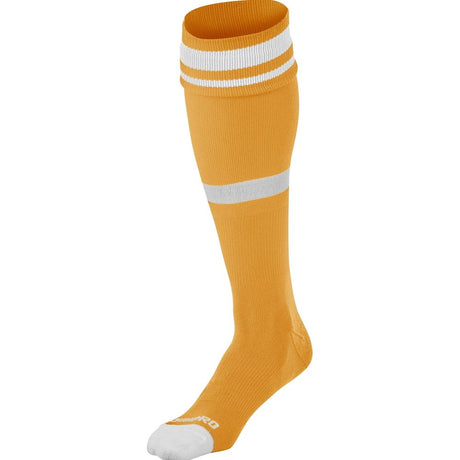 STRIPED SOCCER SOCK | Champro AS10 Gold White X - Small Accessories