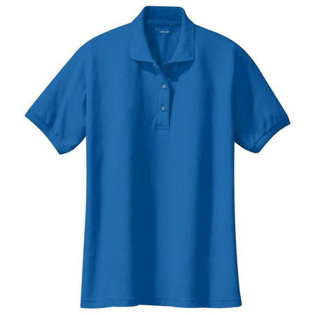 Ladies Silk Touch Polo Polos/Knits Joe's USA Strong Blue