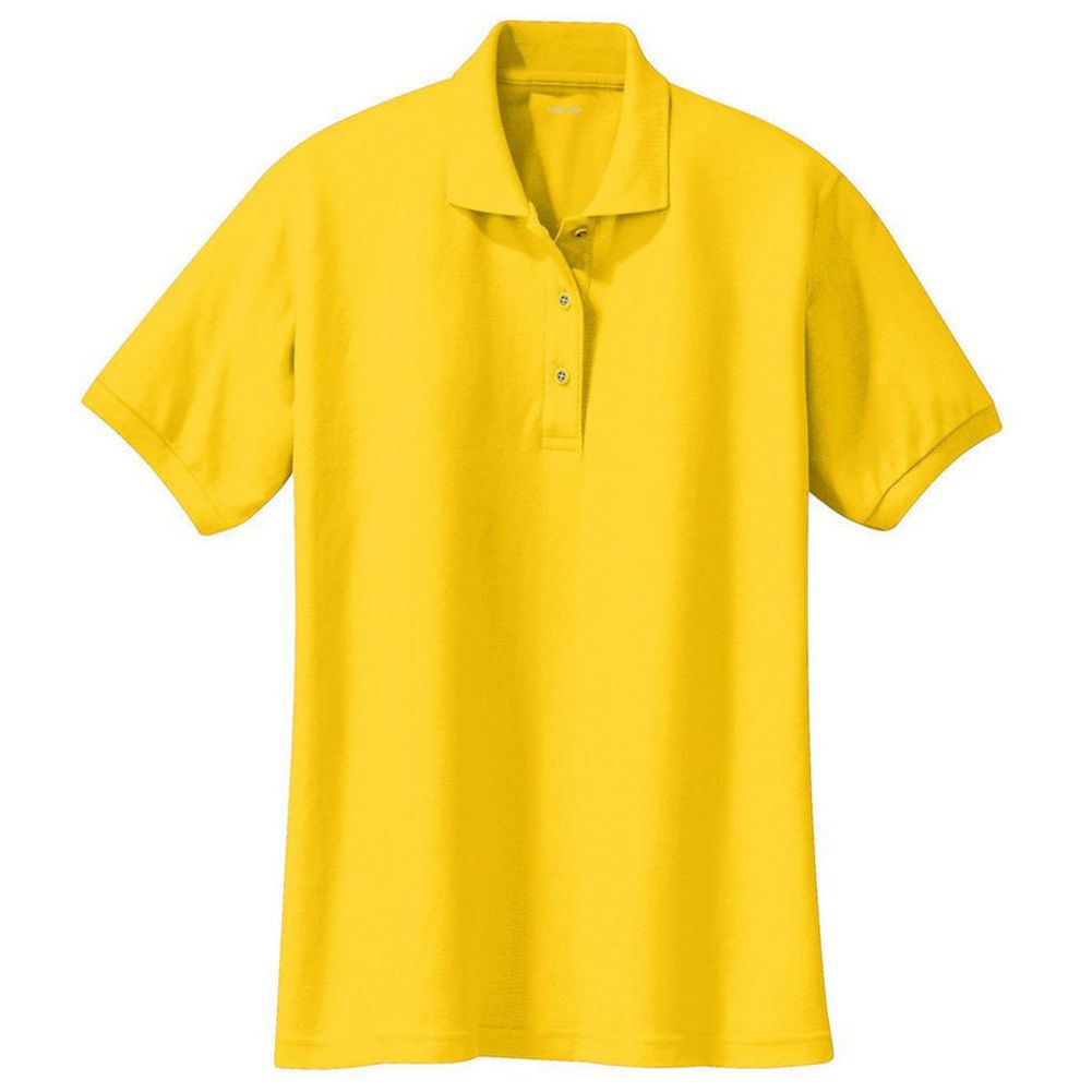 Ladies Silk Touch Polo Polos/Knits Joe's USA Yellow