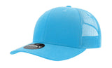 Decky 6 Panel Mid Profile Structured Cotton Blend Trucker | Decky 6021