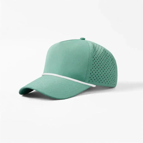 Joe's USA - CATCH FLOW - 5 Panel Perforated Rope Golf Hat