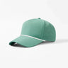 Joe's USA 5-Panel Rope Golf Hat | Water-Repellent Perforated Snapback Cap