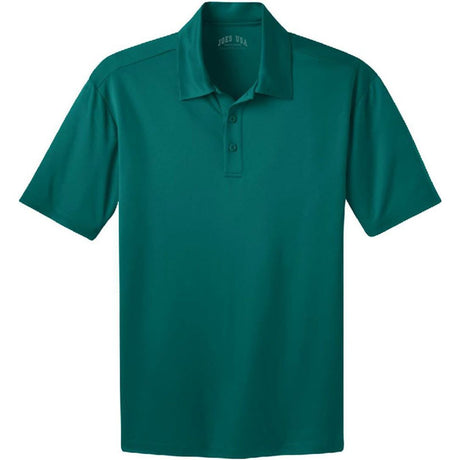 Joe's USA Men's Silk Touch Performance Polo XS- 6XL - Teal Green Polos/Knits Joe's USA Teal Green Small