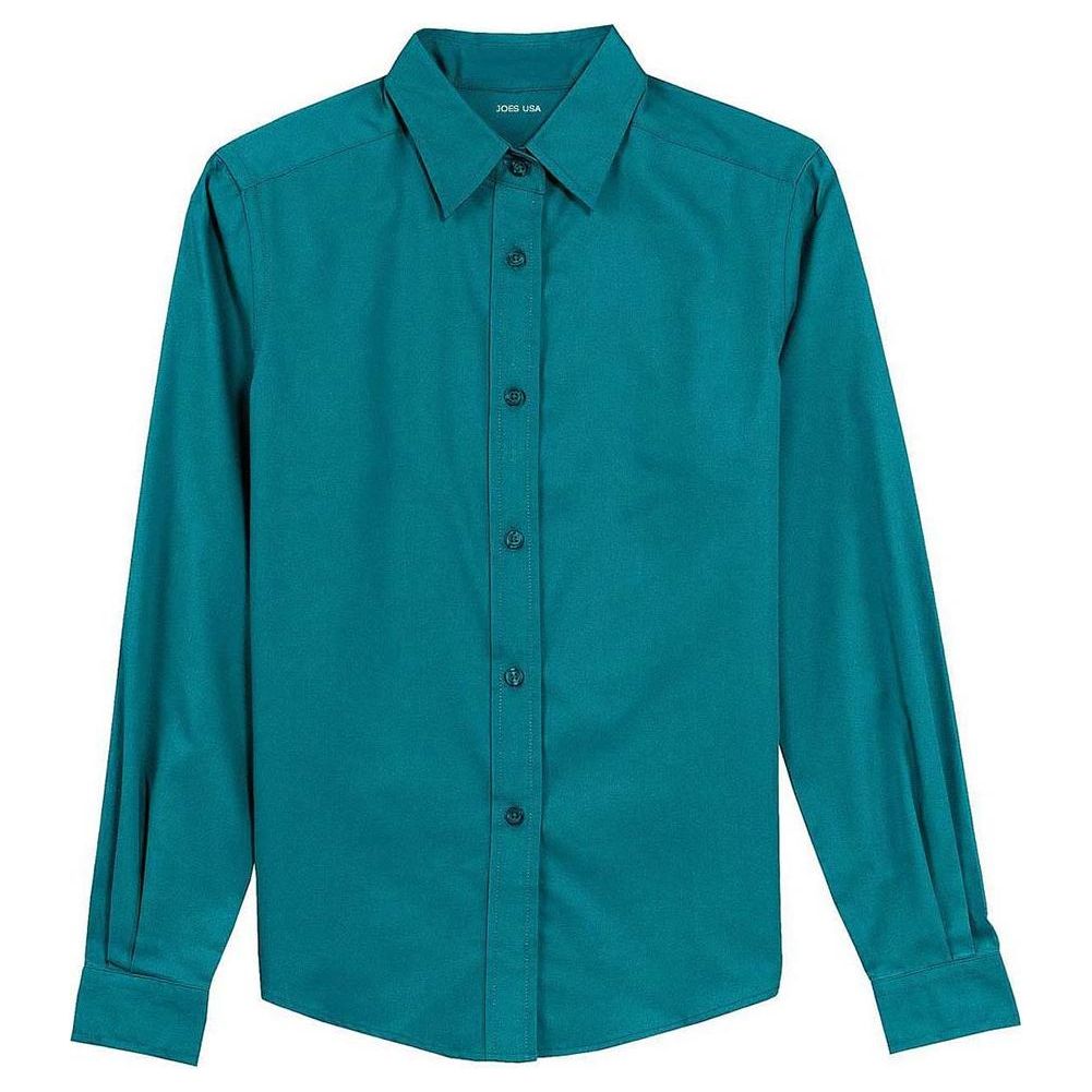 Ladies Long Sleeve Easy Care Shirt Joe's USA