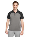 Team 365 Men's Command Snag - Protection Colorblock Polo - Team 365 TT21C Sport Graphite/ Black XS