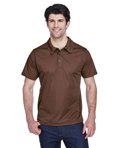 Team 365 Men's Command Snag Protection Polo - Team 365 TT21 Sport Dark Brown XS