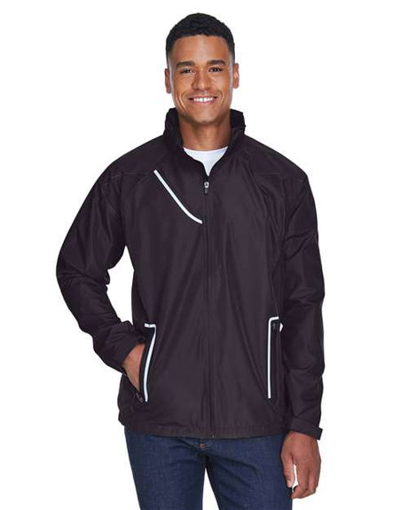 Team 365 Men's Dominator Waterproof Jacket - Team 365 TT86 Black XS