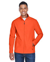 Team 365 Men's Leader Soft Shell Jacket - Team 365 TT80 Black XS Soft Shell Jackets