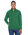 Team 365 Men's Leader Soft Shell Jacket - Team 365 TT80 Sport Dark Green XS Soft Shell Jackets
