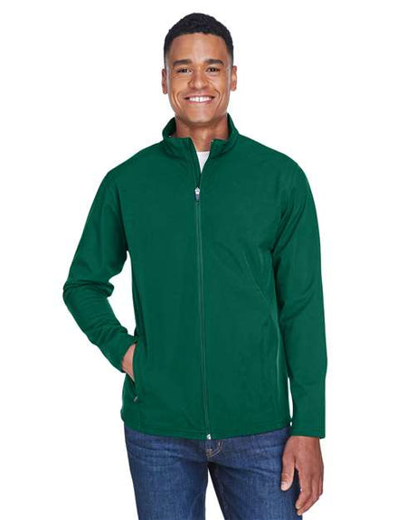 Team 365 Men's Leader Soft Shell Jacket - Team 365 TT80 Sport Forest XS Soft Shell Jackets