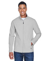 Team 365 Men's Leader Soft Shell Jacket - Team 365 TT80 Sport Silver XS Soft Shell Jackets