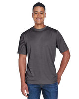 Team 365 Men's Sonic Heather Performance T-Shirt - Team 365 TT11H Dark Grey Heather XS
