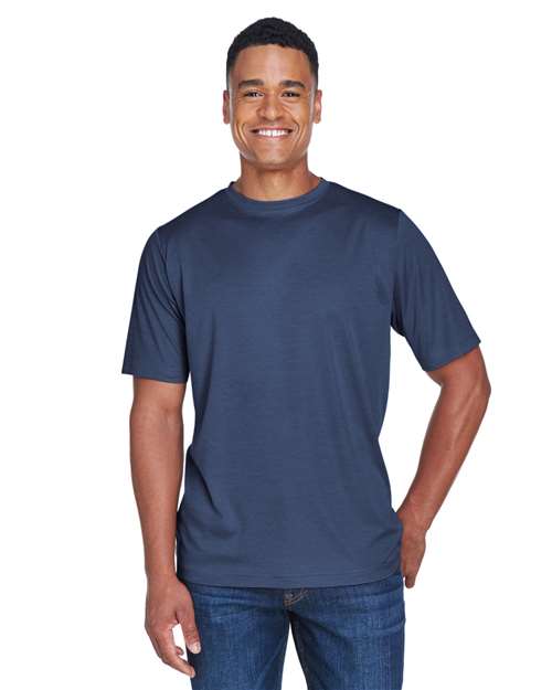 Team 365 Men's Sonic Heather Performance T-Shirt - Team 365 TT11H Sport Dark Navy Heather XS