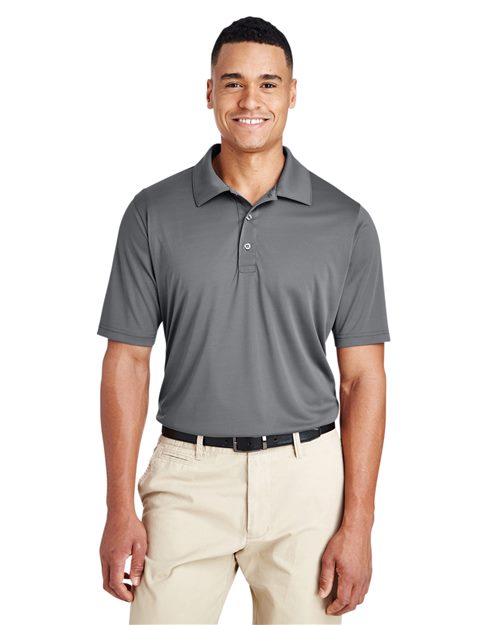 Team 365 Men's Tall Zone Performance Polo - Team 365 TT51T Black LT