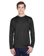 Team 365 Men's Zone Performance Long Sleeve T-Shirt - Team 365 TT11L Black XS