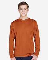 Team 365 Men's Zone Performance Long Sleeve T-Shirt - Team 365 TT11L Sport Burnt Orange XS