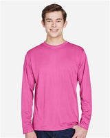 Team 365 Men's Zone Performance Long Sleeve T-Shirt - Team 365 TT11L Sport Charity Pink XS