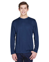 Team 365 Men's Zone Performance Long Sleeve T-Shirt - Team 365 TT11L Sport Dark Navy XS