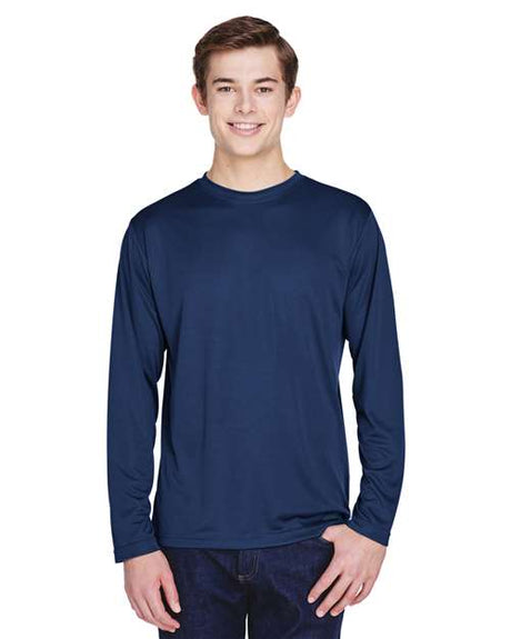 Team 365 Men's Zone Performance Long Sleeve T-Shirt - Team 365 TT11L Sport Dark Navy XS