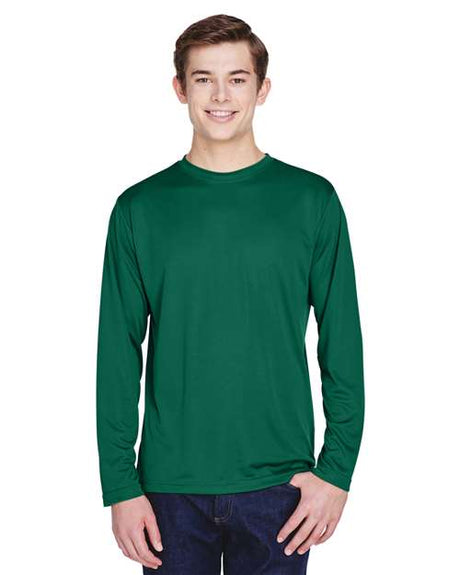 Team 365 Men's Zone Performance Long Sleeve T-Shirt - Team 365 TT11L Sport Forest XS