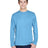 Team 365 Men's Zone Performance Long Sleeve T-Shirt - Team 365 TT11L Sport Light Blue XS